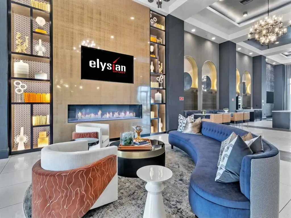 elysian at post lobby